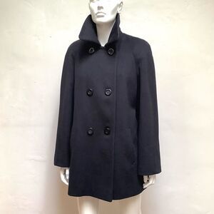 Forstmann Wool Blend Coat Double Breasted Peacoat Vintage evuc